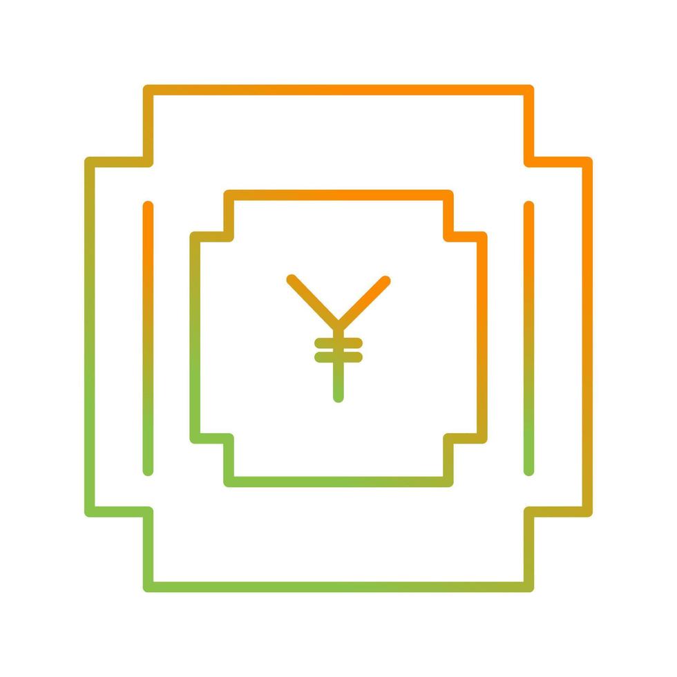 Yen Symbol Vector Icon