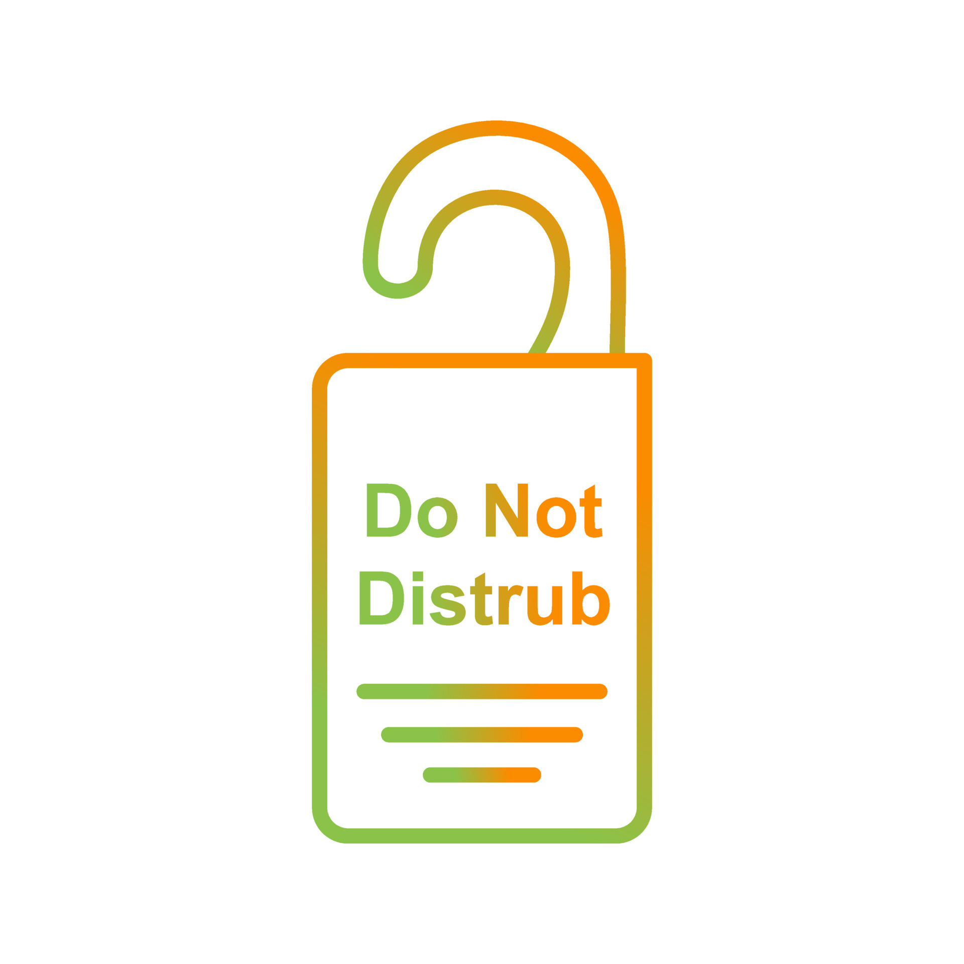 Door Hanger Vector Icon 16989129 Vector Art at Vecteezy