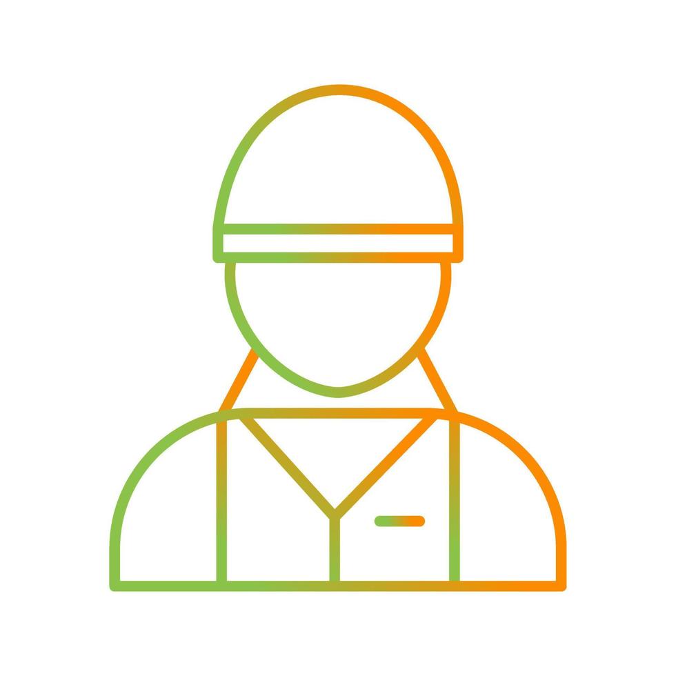Industry Worker Vector Icon