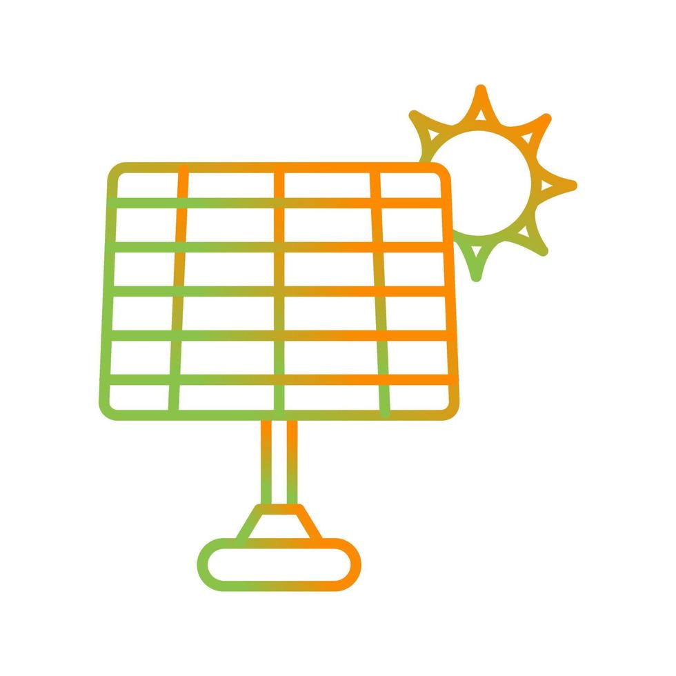 Solar Panel Vector Icon
