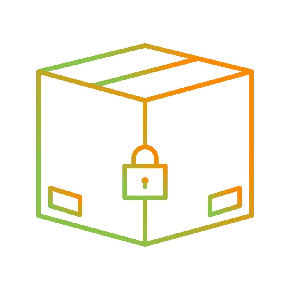 Secure Package Vector Icon