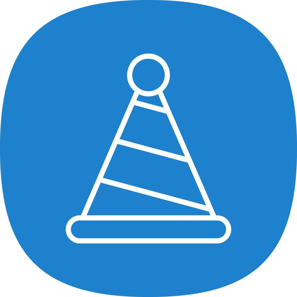 Party Hat Vector Icon Design