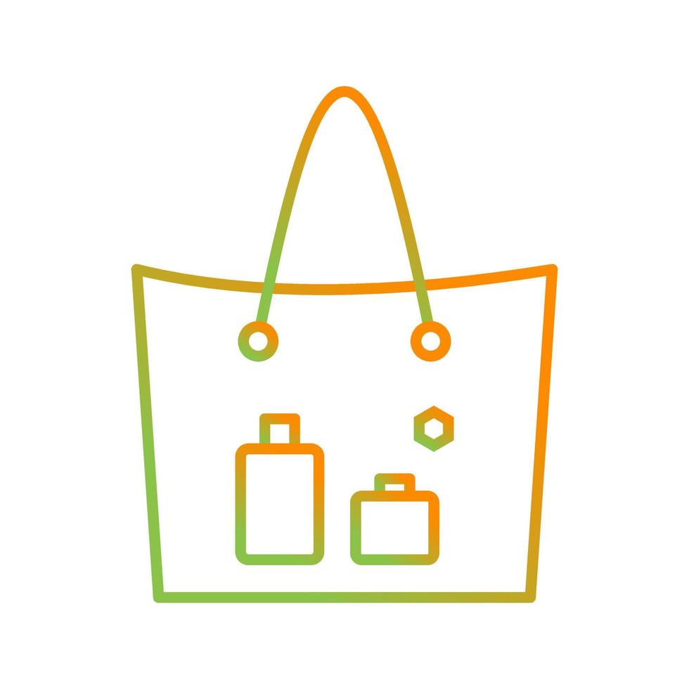 Items in a Bag Vector Icon