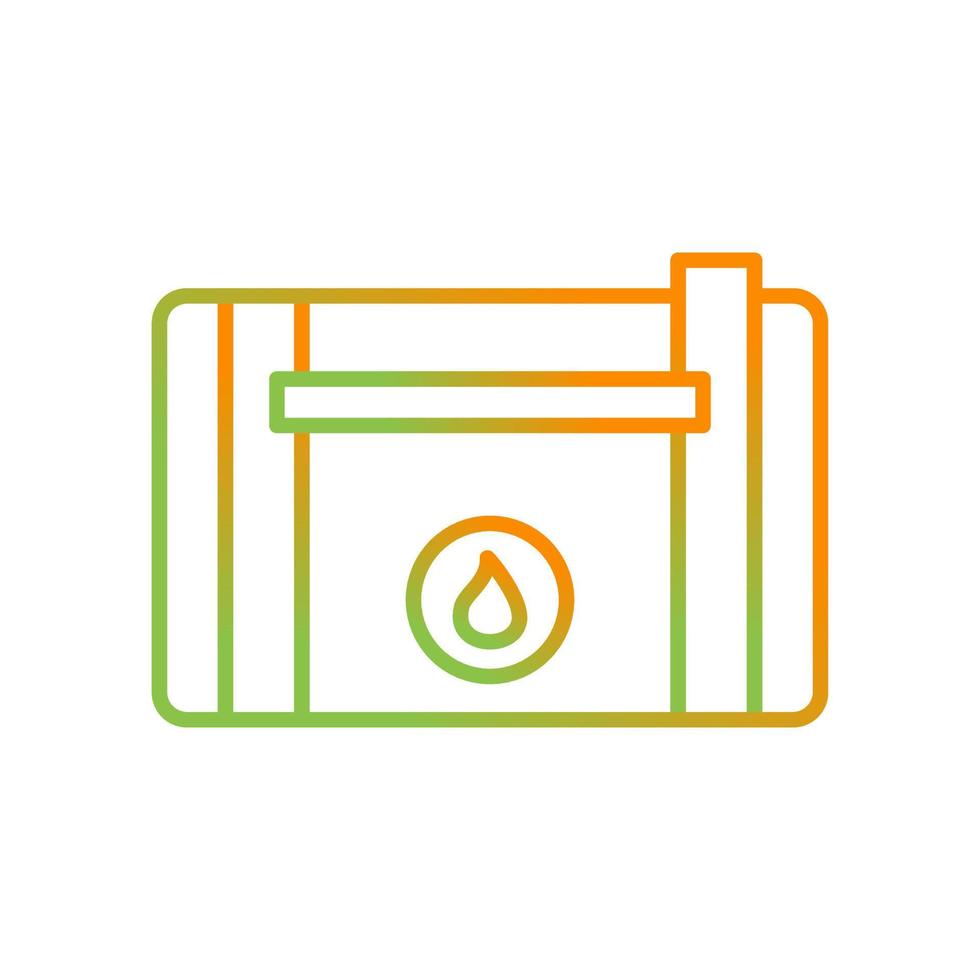 Oil Heater Vector Icon