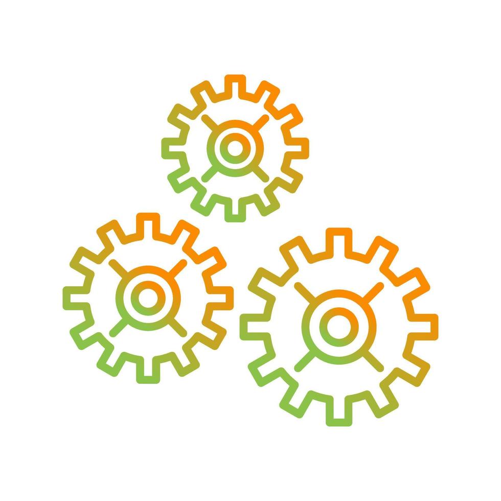 Multiple Cogwheels Vector Icon