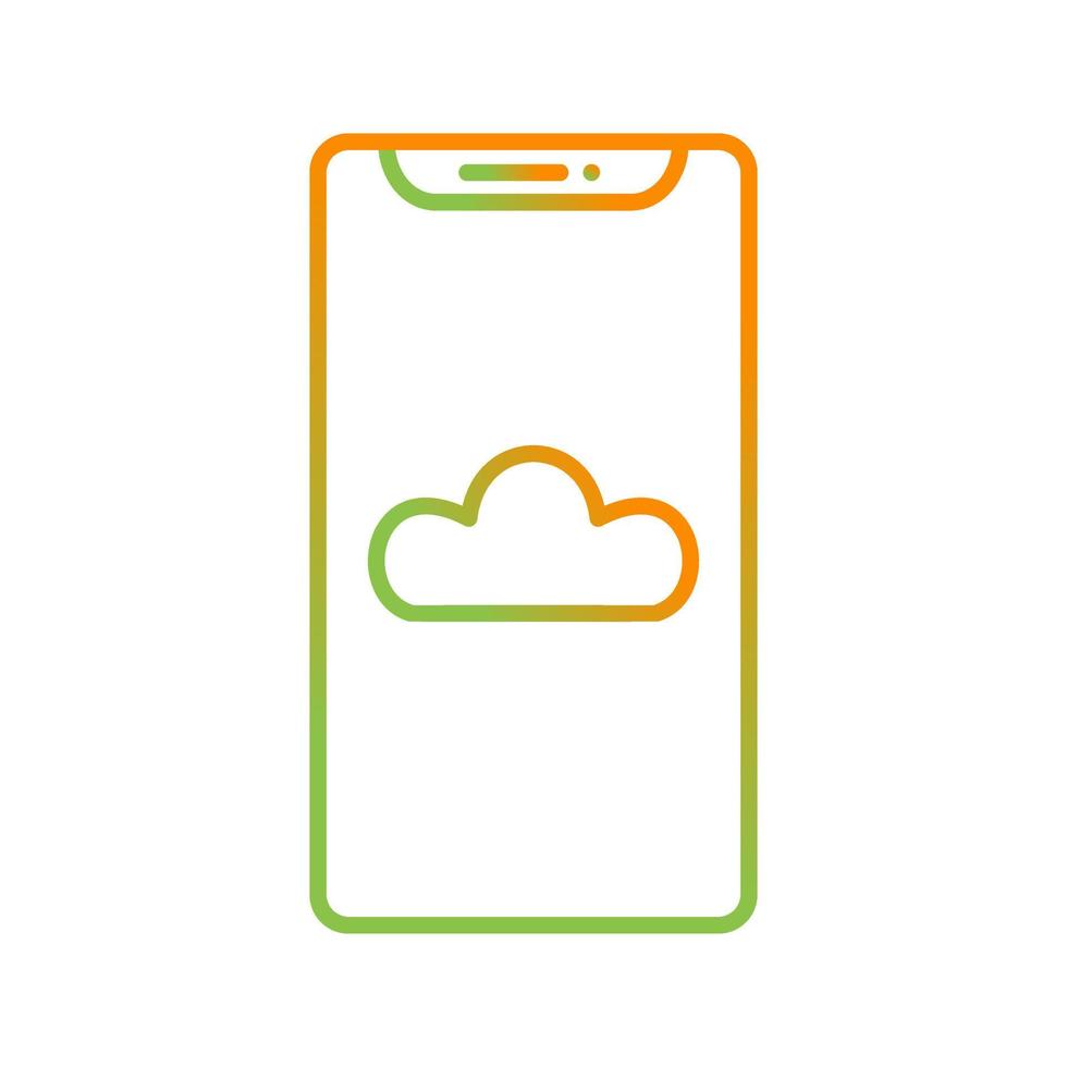 Cloud Storage Vector Icon