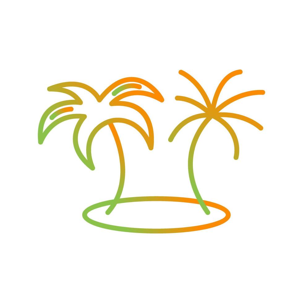 Island Vector Icon