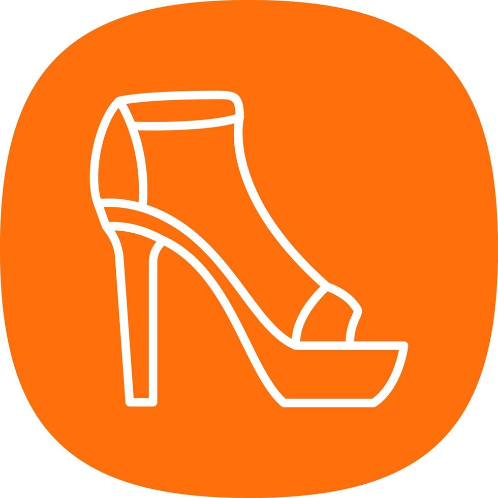 Heel Vector Icon Design