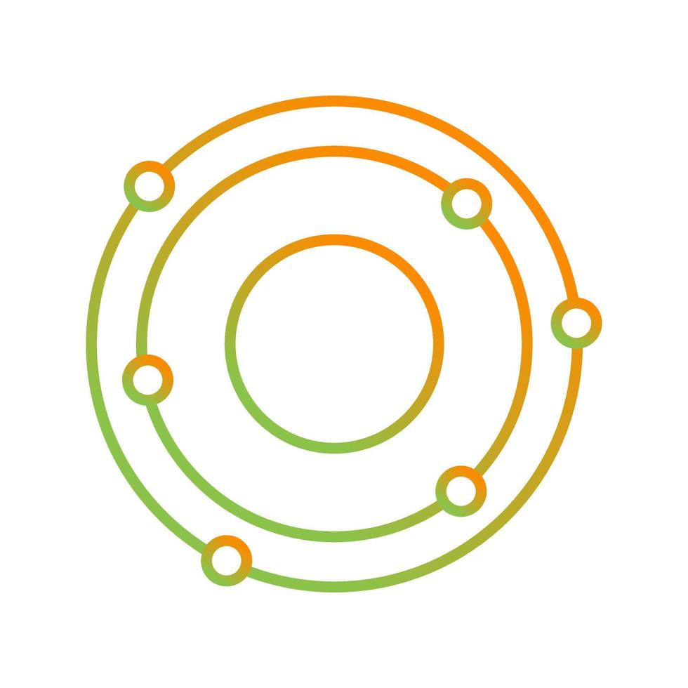 Atomic Structure Vector Icon
