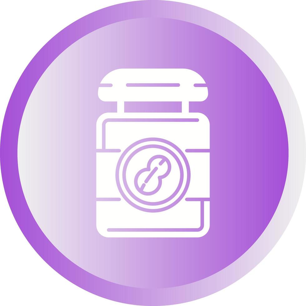 Peanut Butter Vector Icon