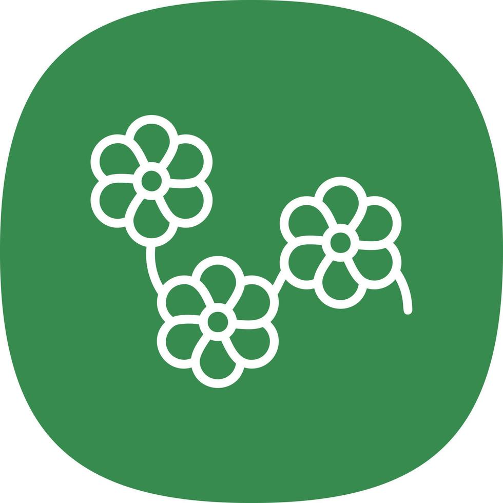Flowers Vector Icon Design