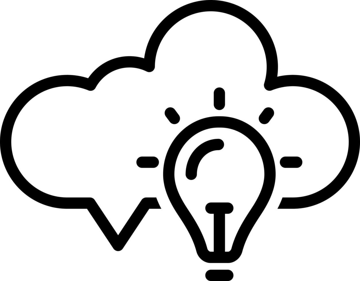 line icon for tip vector