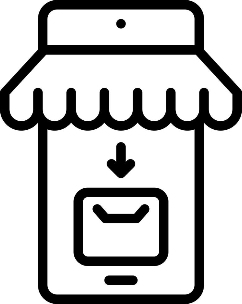 line icon for collect vector