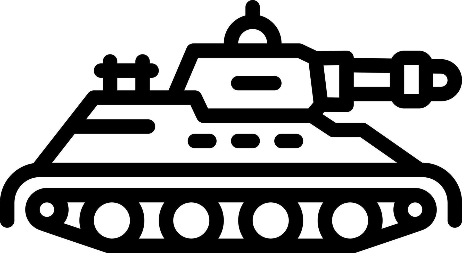 line icon for tanks vector