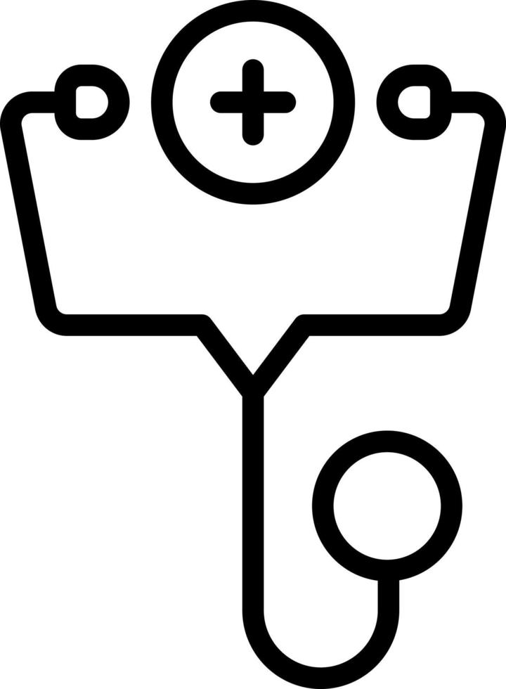 line icon for medicare vector