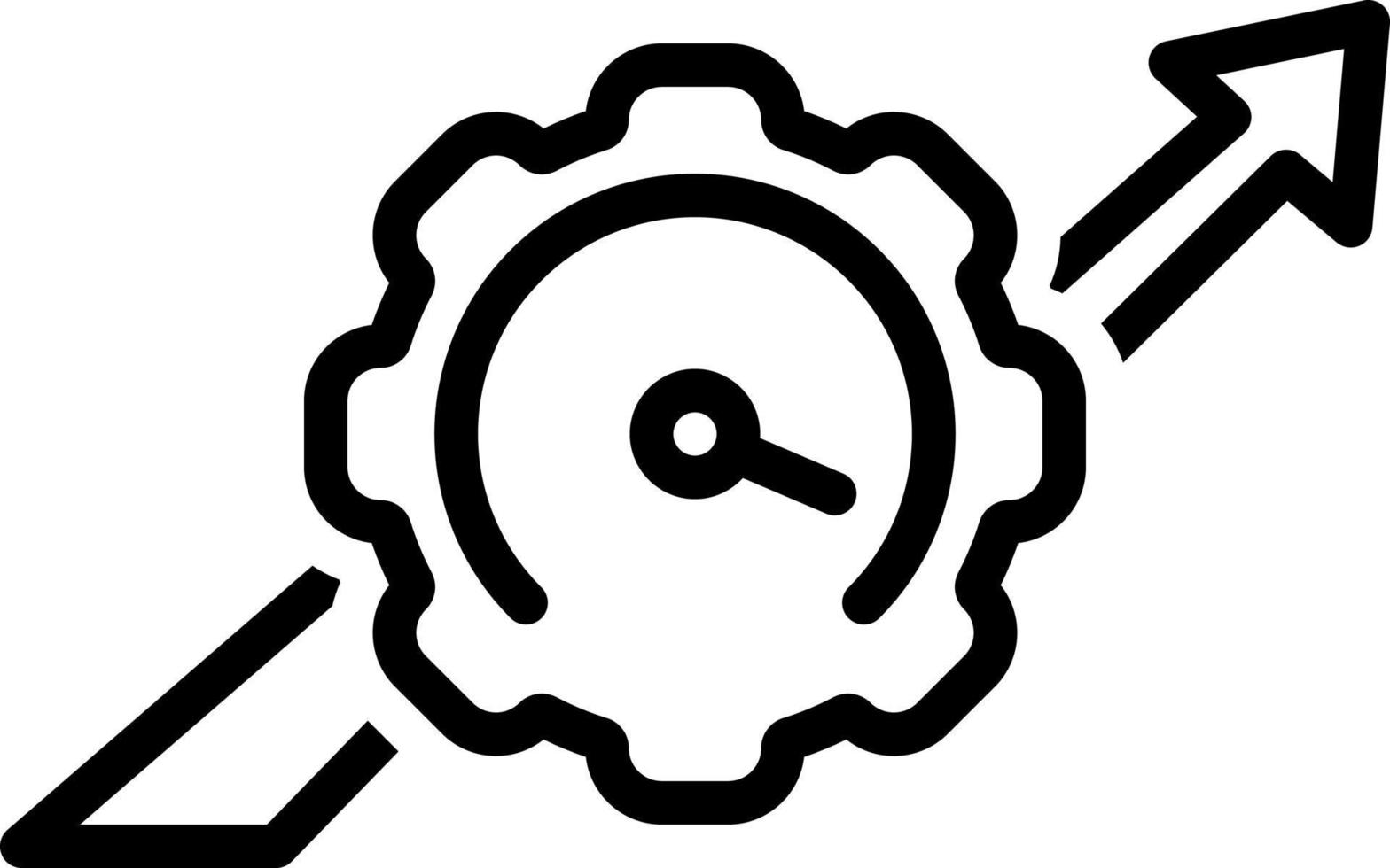 line icon for performing vector