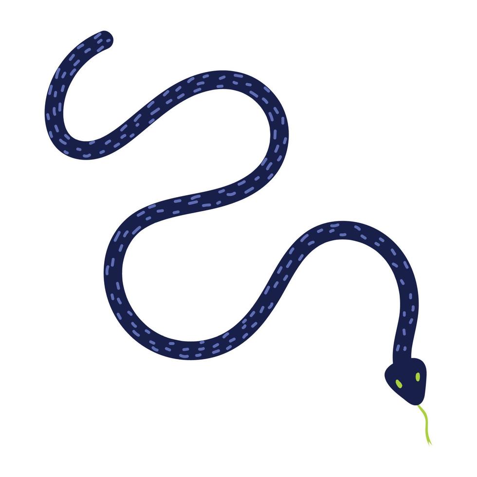 snake animal icon vector