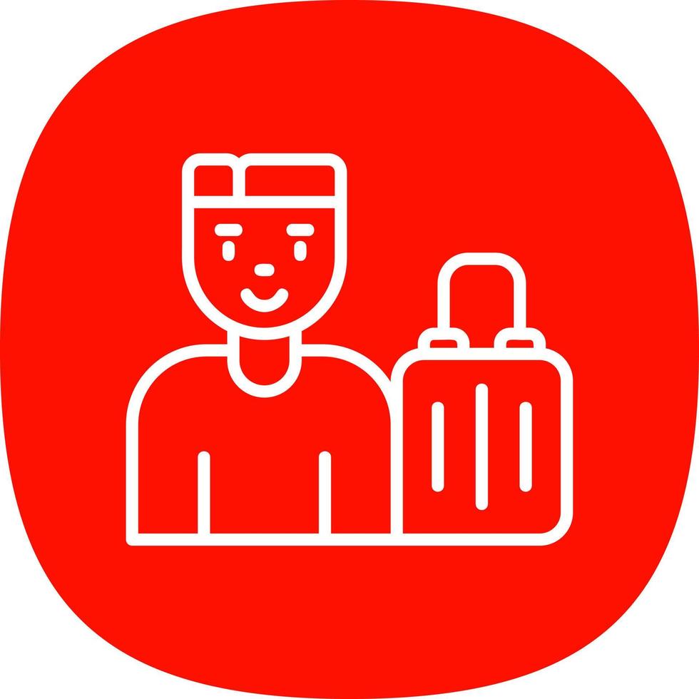 Guest Vector Icon Design