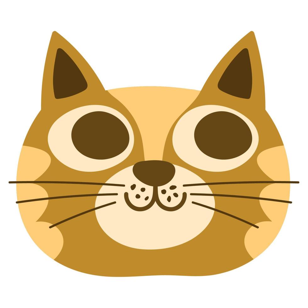 cat isolated icon vector