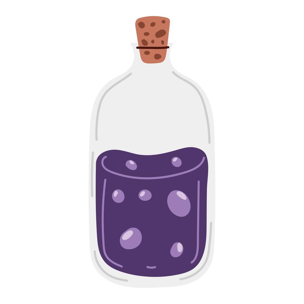 elixir bottle esoteric vector