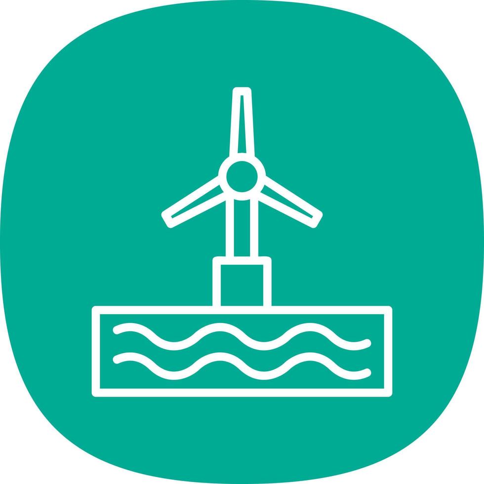 Turbine Vector Icon Design