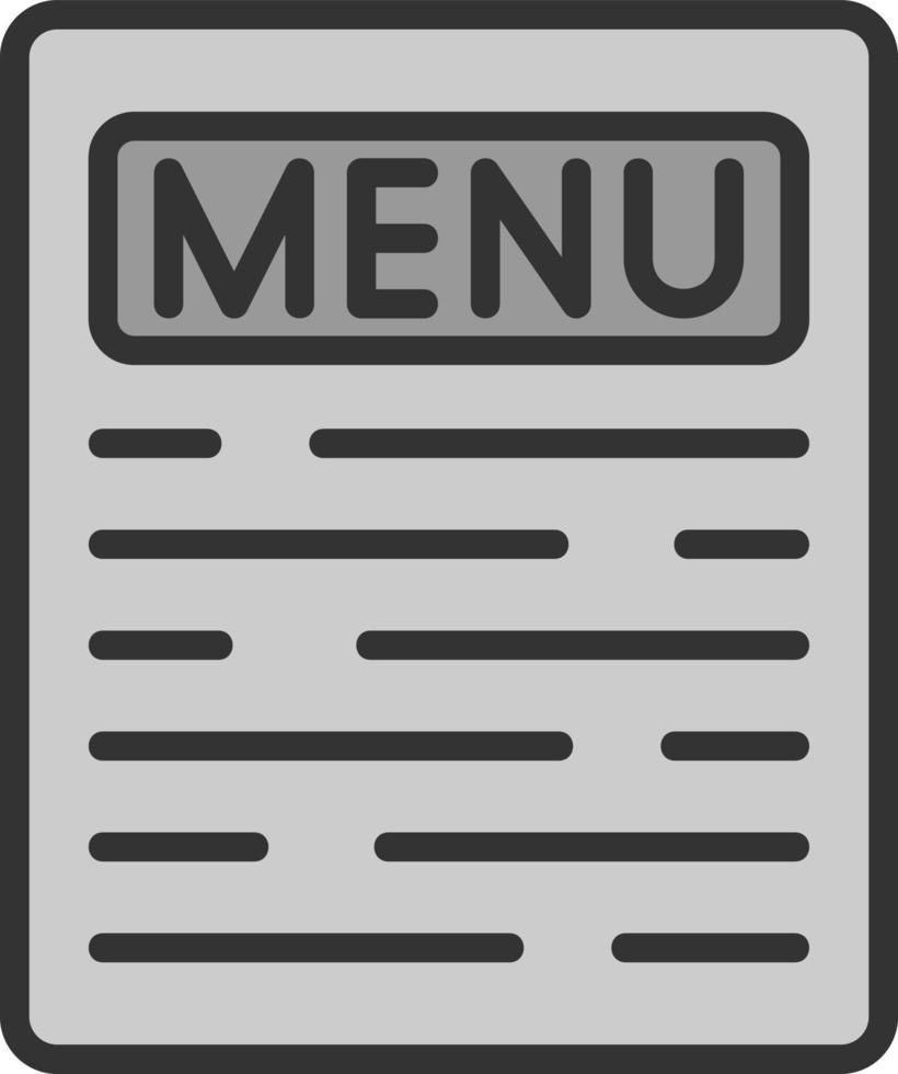 Menu Vector Icon Design