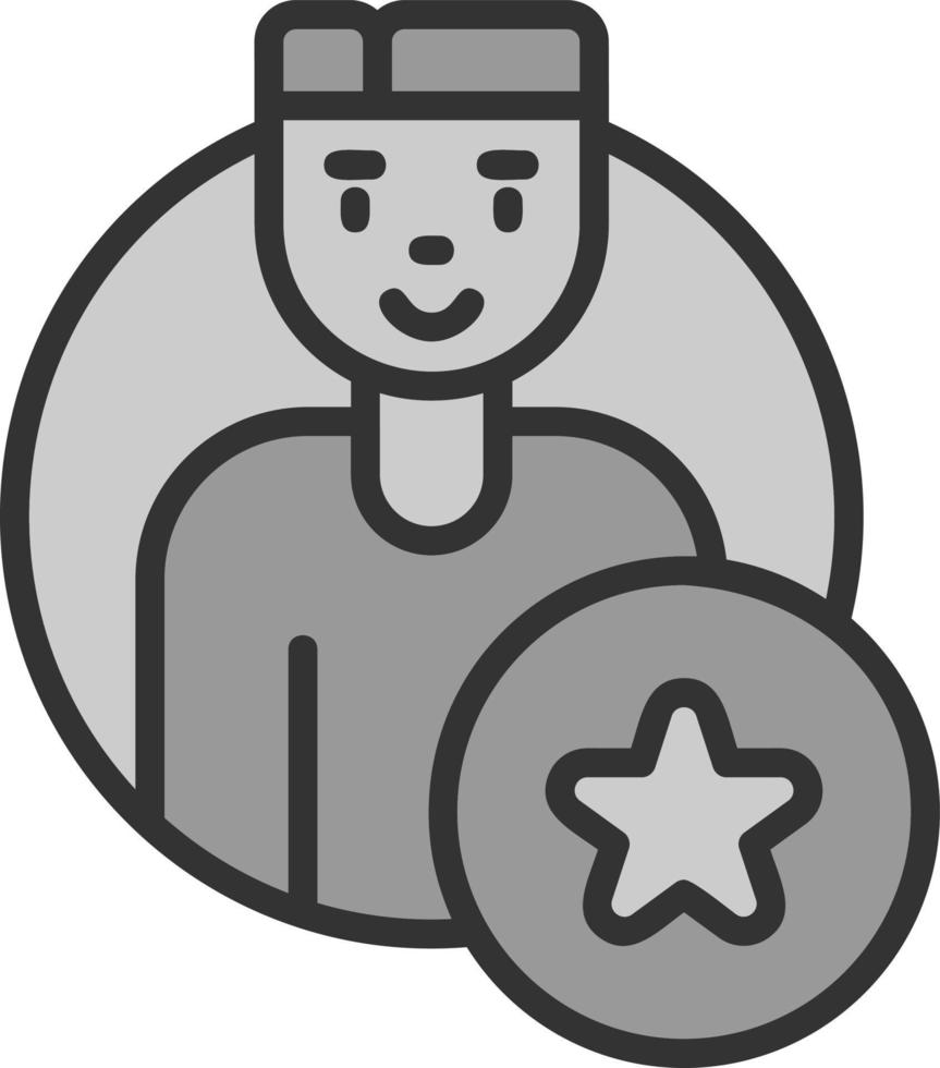 Employee Of The Year Vector Icon Design