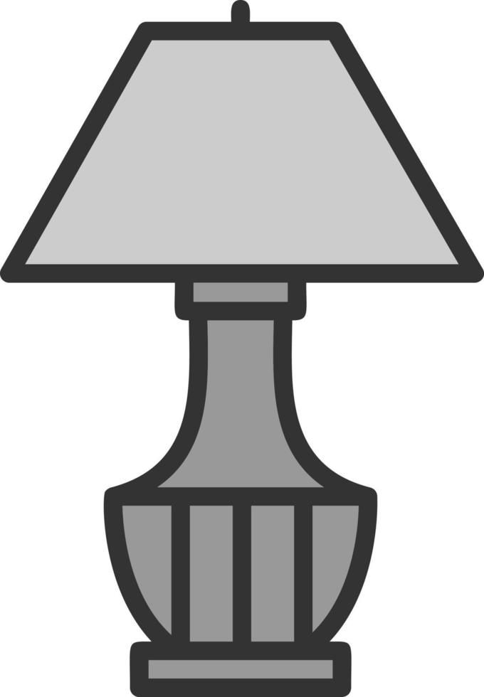 Lamp Vector Icon Design