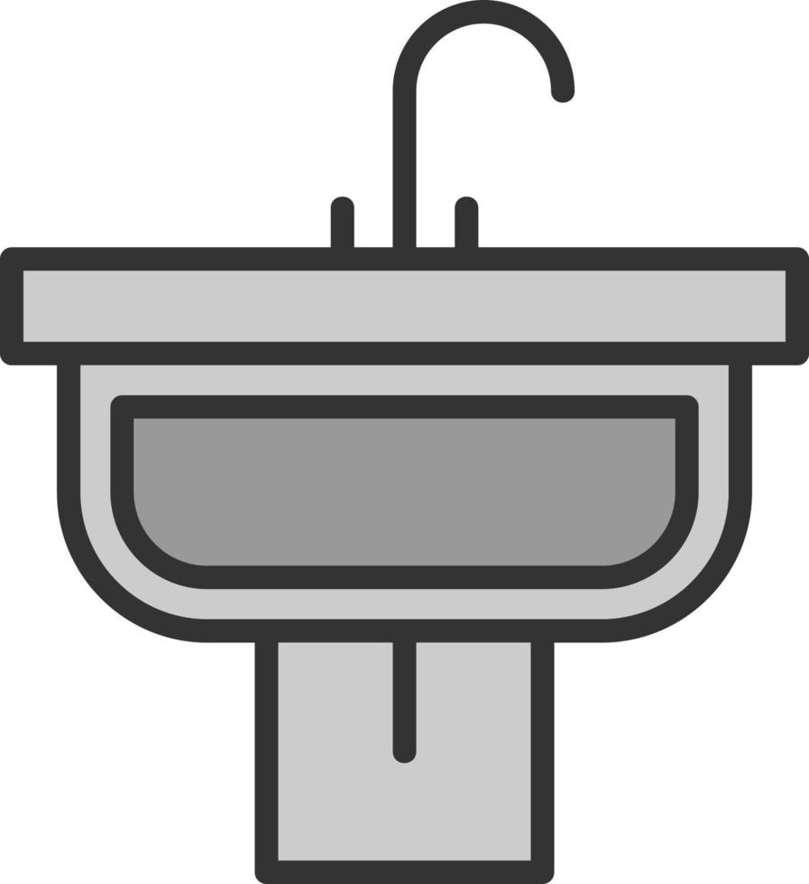 Sink Vector Icon Design