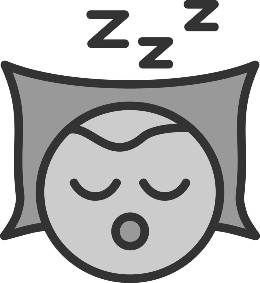 Sleep Vector Icon Design