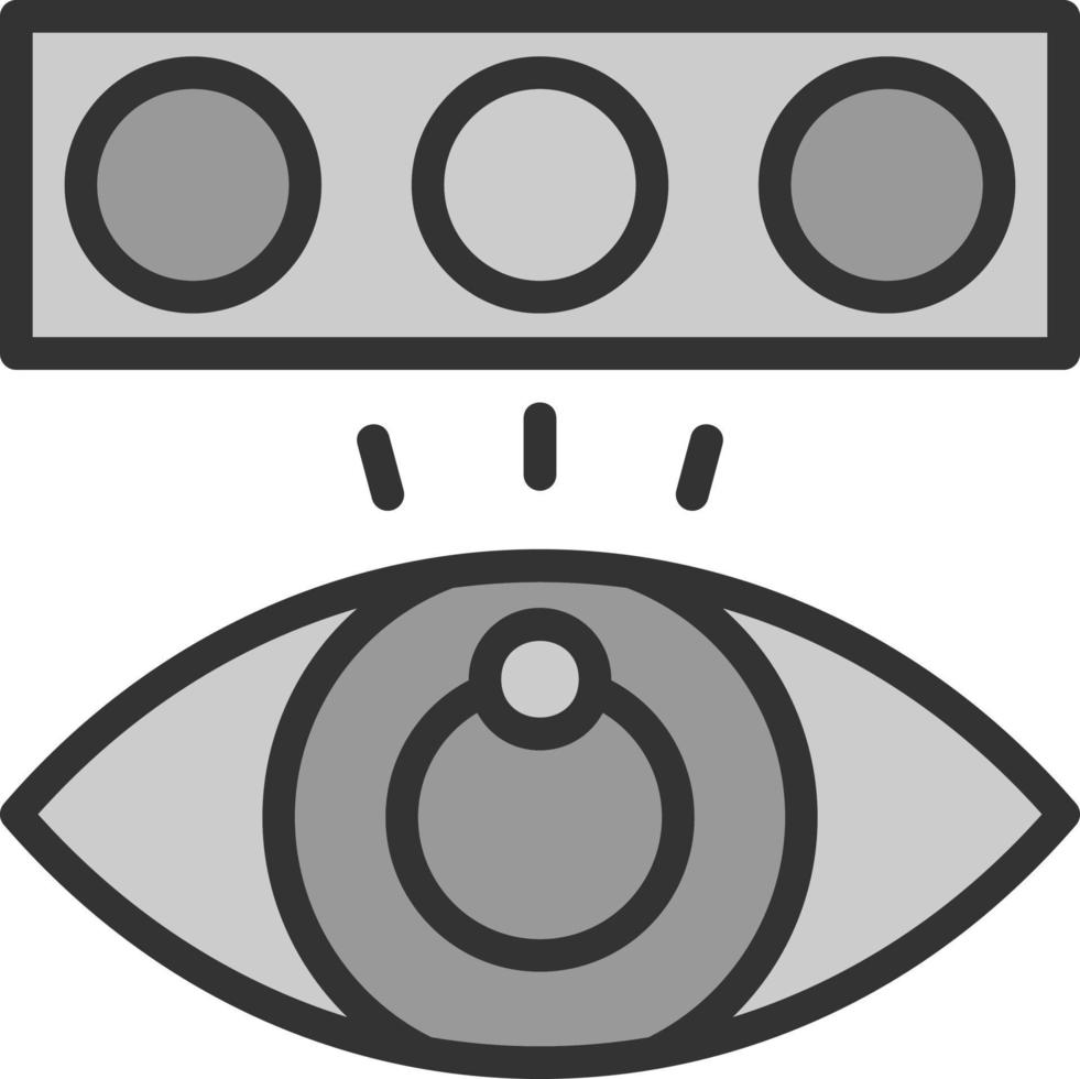 Color Blindness Test Vector Icon Design