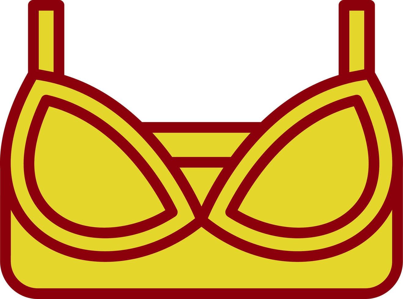 Bra Vector Icon Design