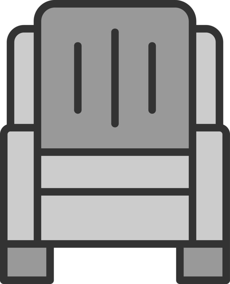 Armchair Vector Icon Design