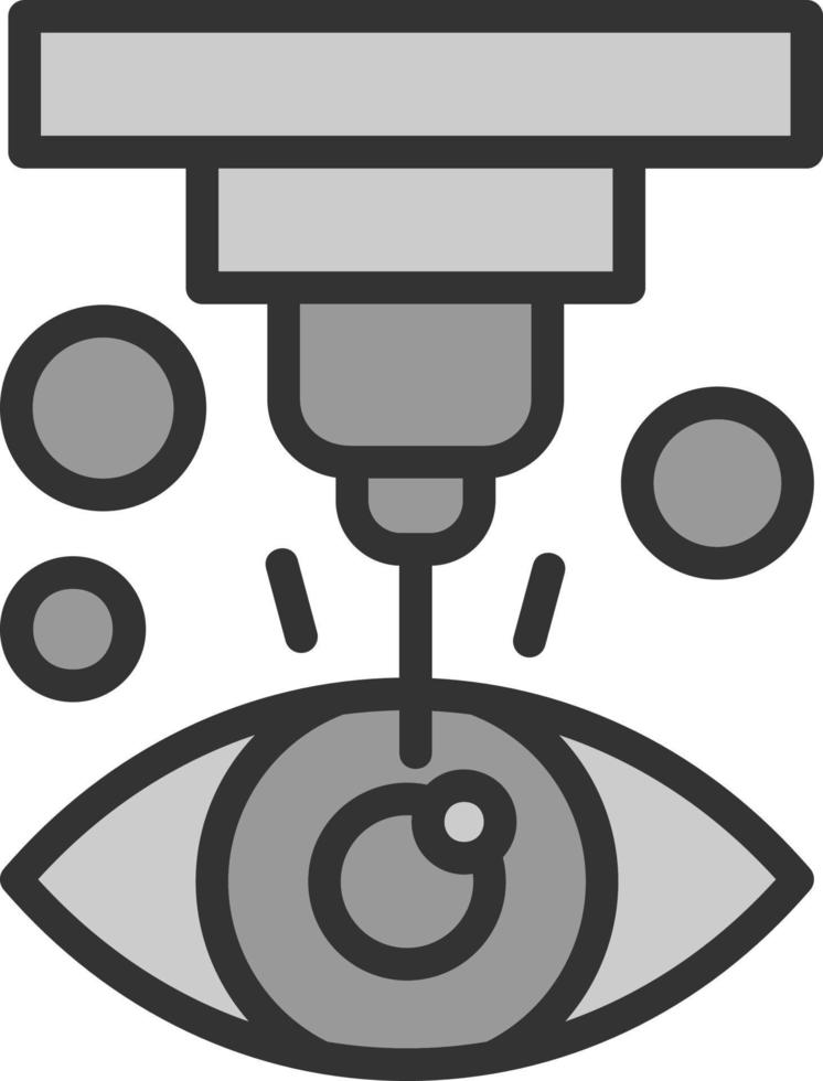 Laser Surgery Vector Icon Design