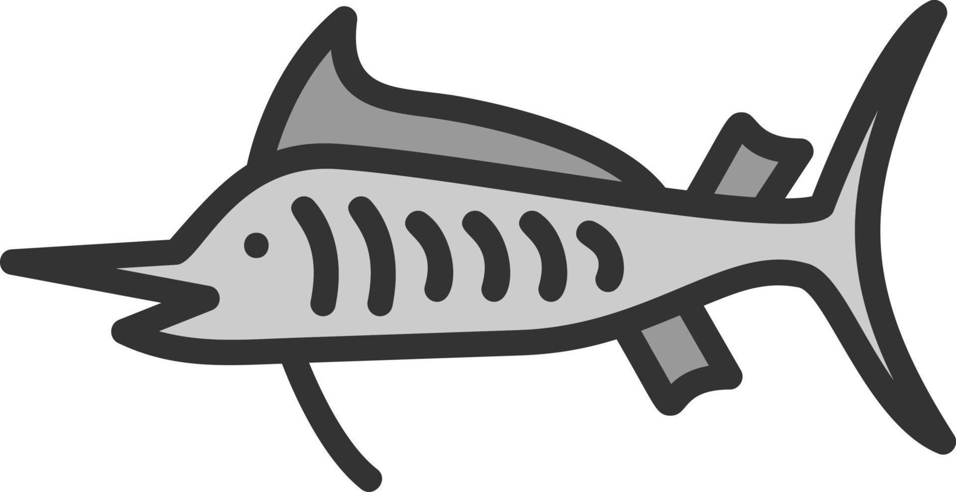 Marlin Vector Icon Design