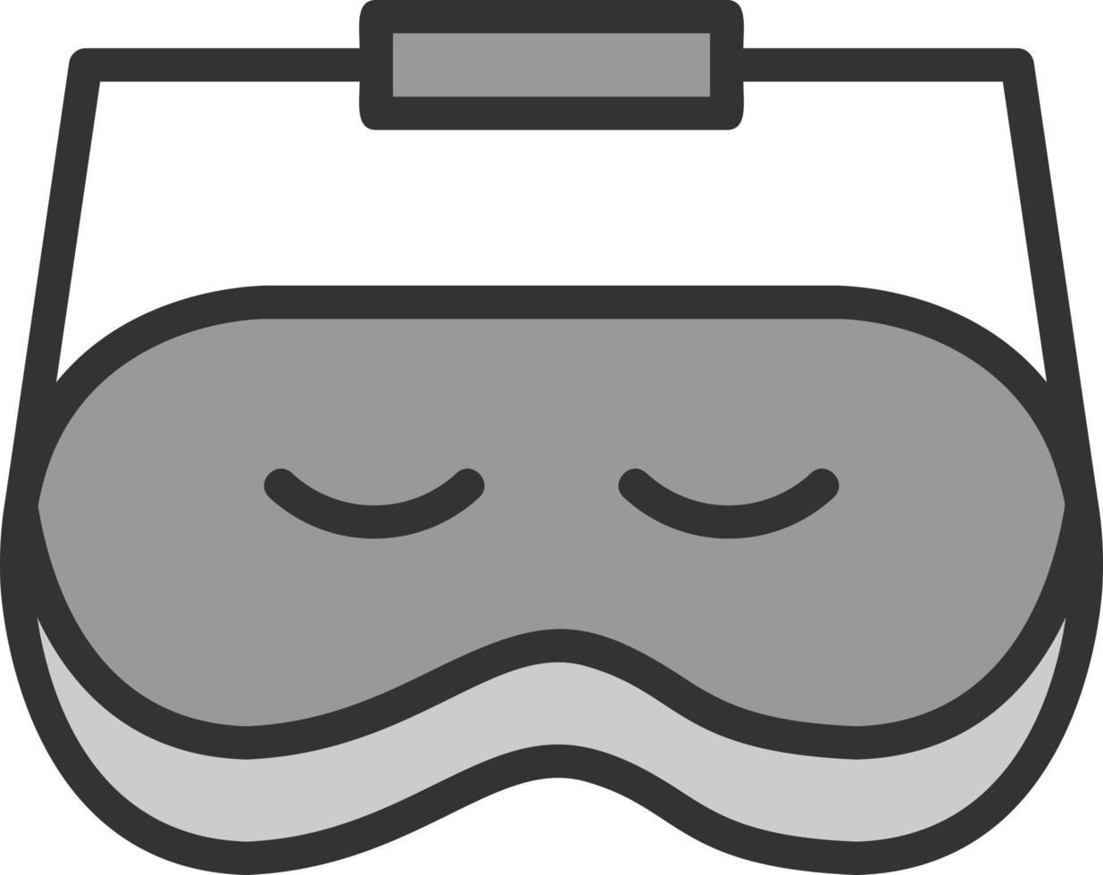 Sleeping Mask Vector Icon Design
