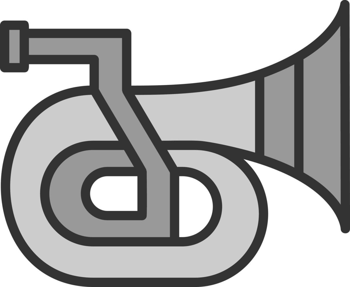 Trumpet Vector Icon Design