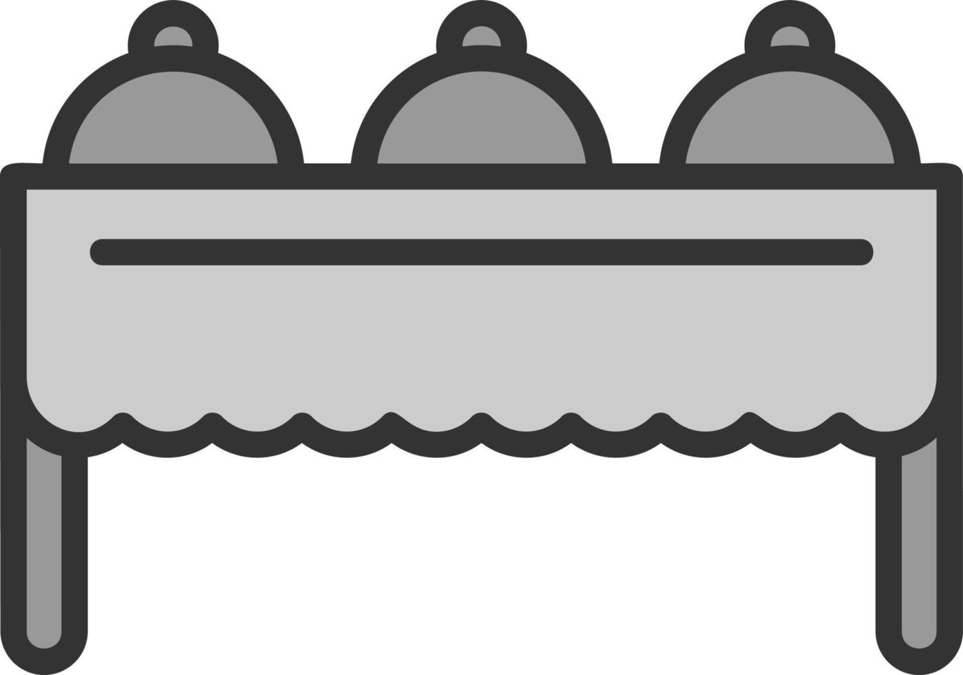 diseño de icono de vector de buffet