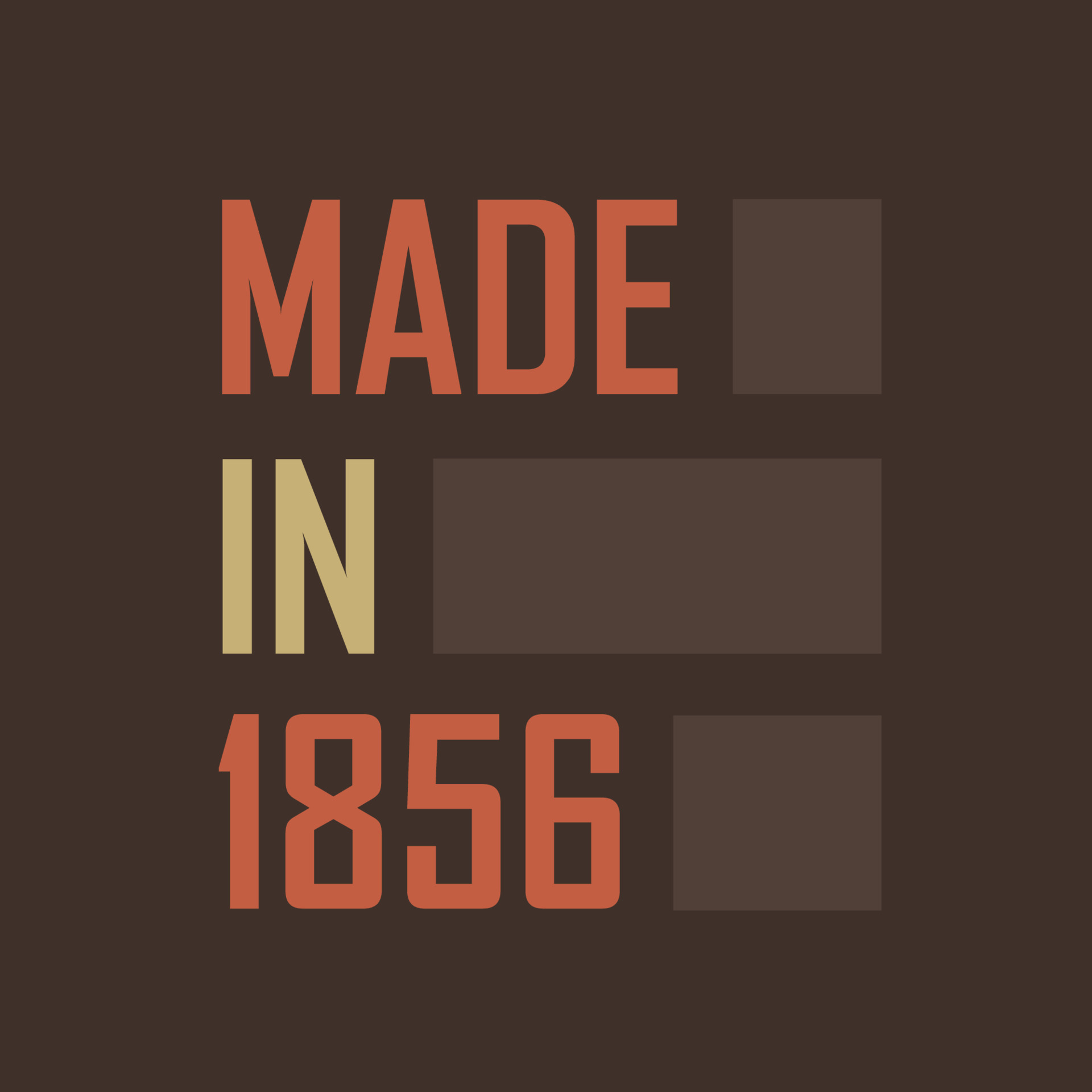 Made in 1856. Birthday celebration for those born in the year 1856 ...