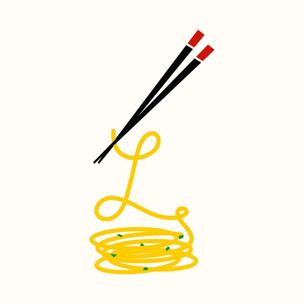 Initial L Noodle and Chopstick vector