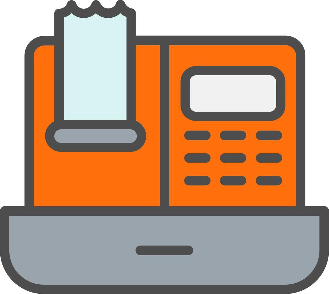 Cash Register Vector icon