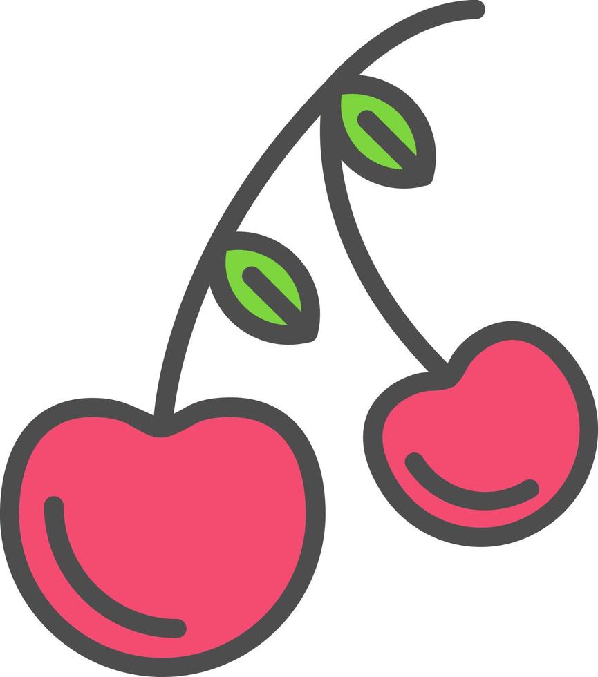 Cherry Vector icon