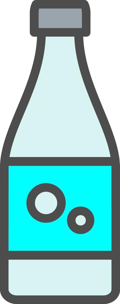 icono de vector de botella de vino