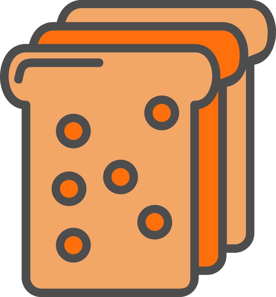 Bread Vector icon