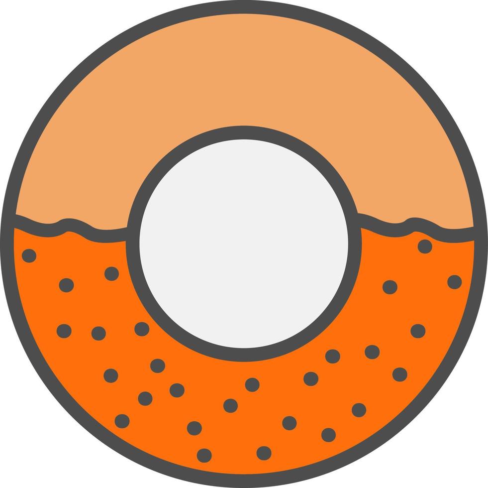 Donut Vector icon