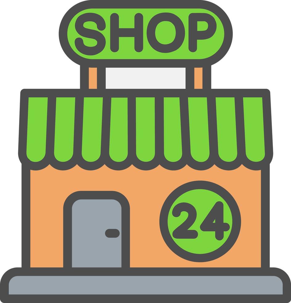 Grocery Shop Vector icon
