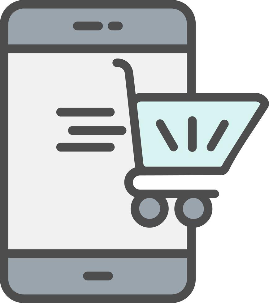 Online Shoping Vector icon