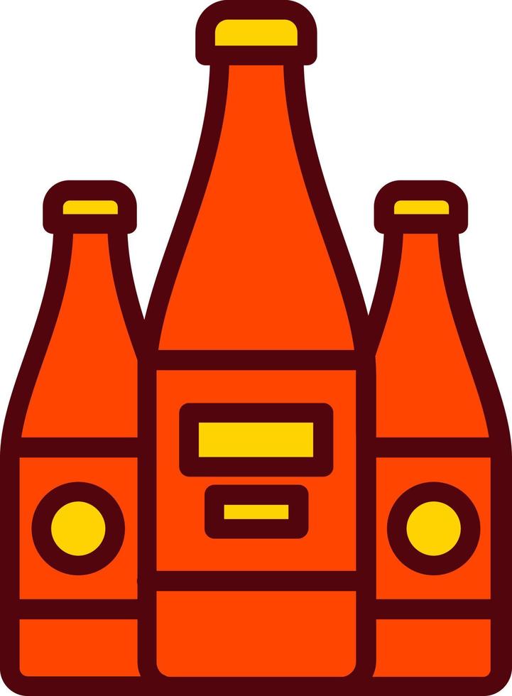 icono de vector de bebidas alcohólicas