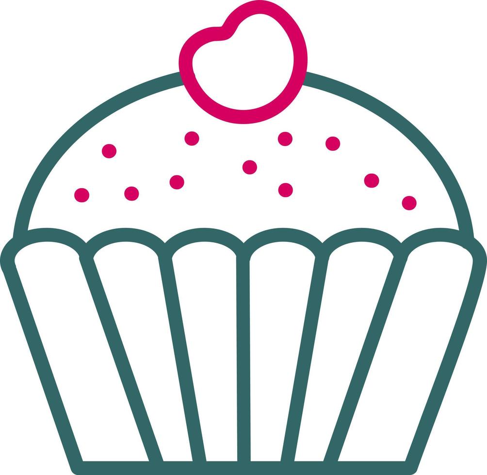 Muffin Vector icon
