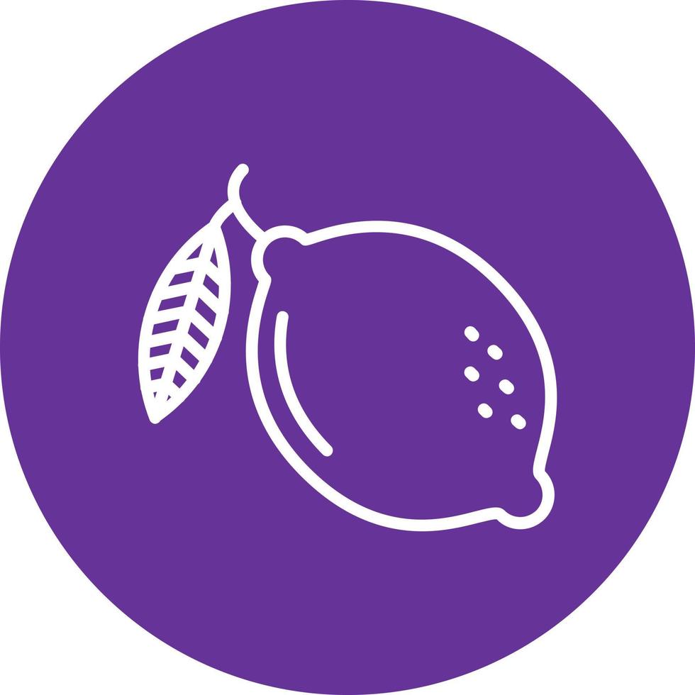Lemon Vector icon